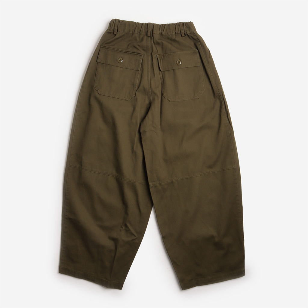 FrizmWORKS Twill Balloon Pant, Olive, Detail Shot 2