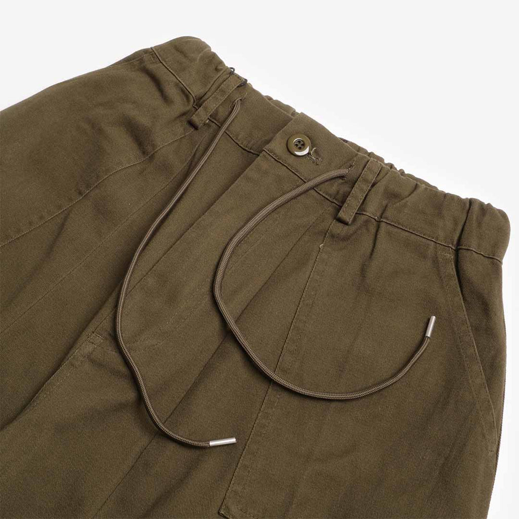 FrizmWORKS Twill Balloon Pant, Olive, Detail Shot 3