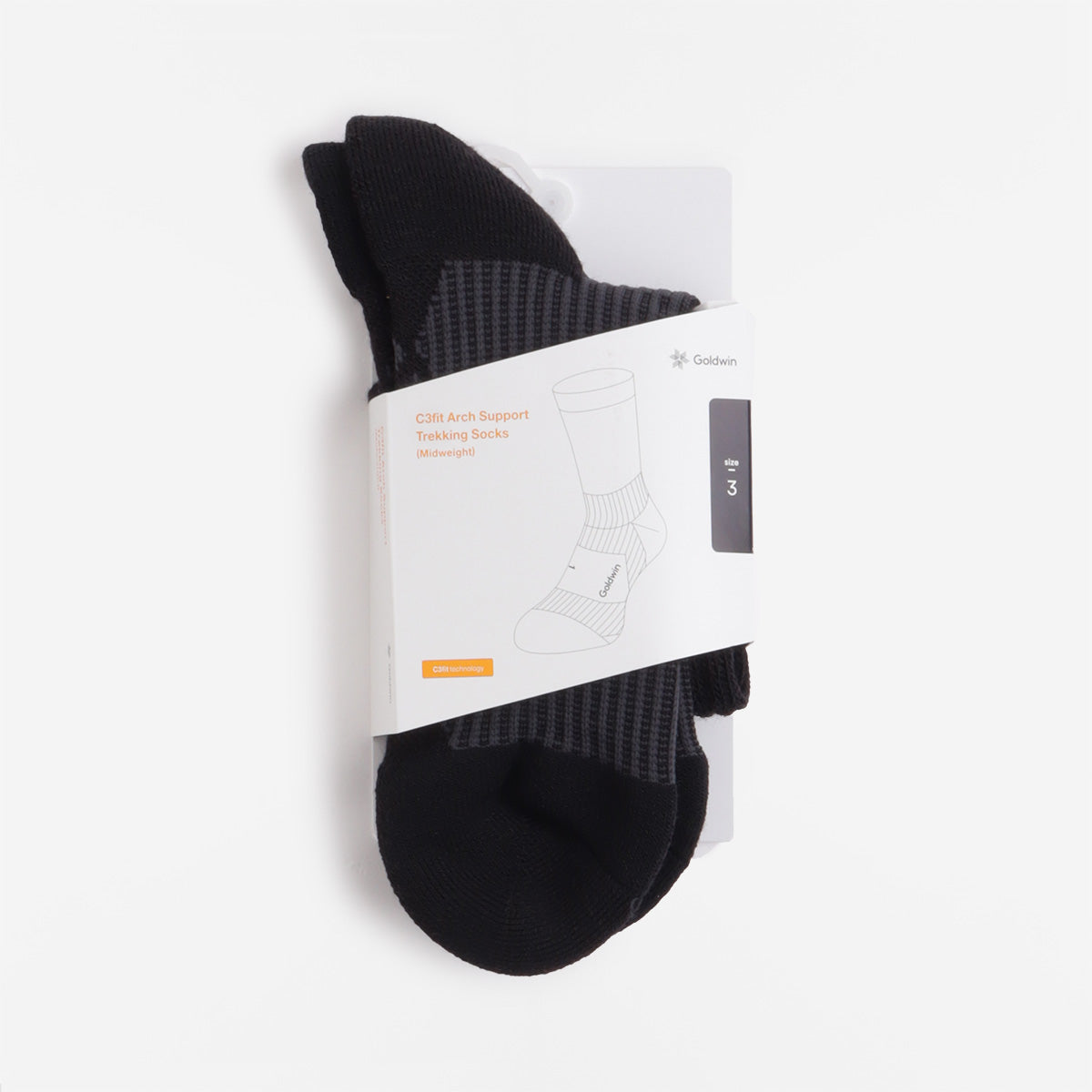 Goldwin C3Fit Arch Support Midweight Trekking Socks