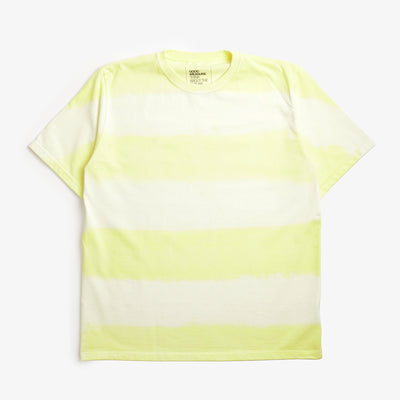 Good Measure Acid Yellow Dyed Stripe T-Shirt