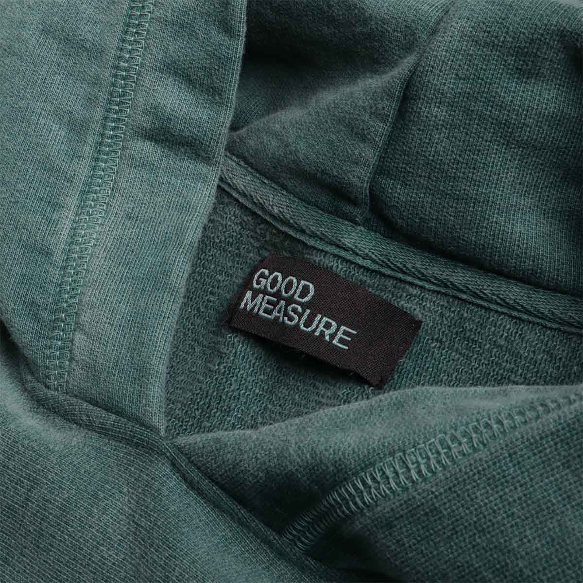 Good Measure M-20 Heavyweight Hooded Sweatshirt, Theresa Green, Detail Shot 3