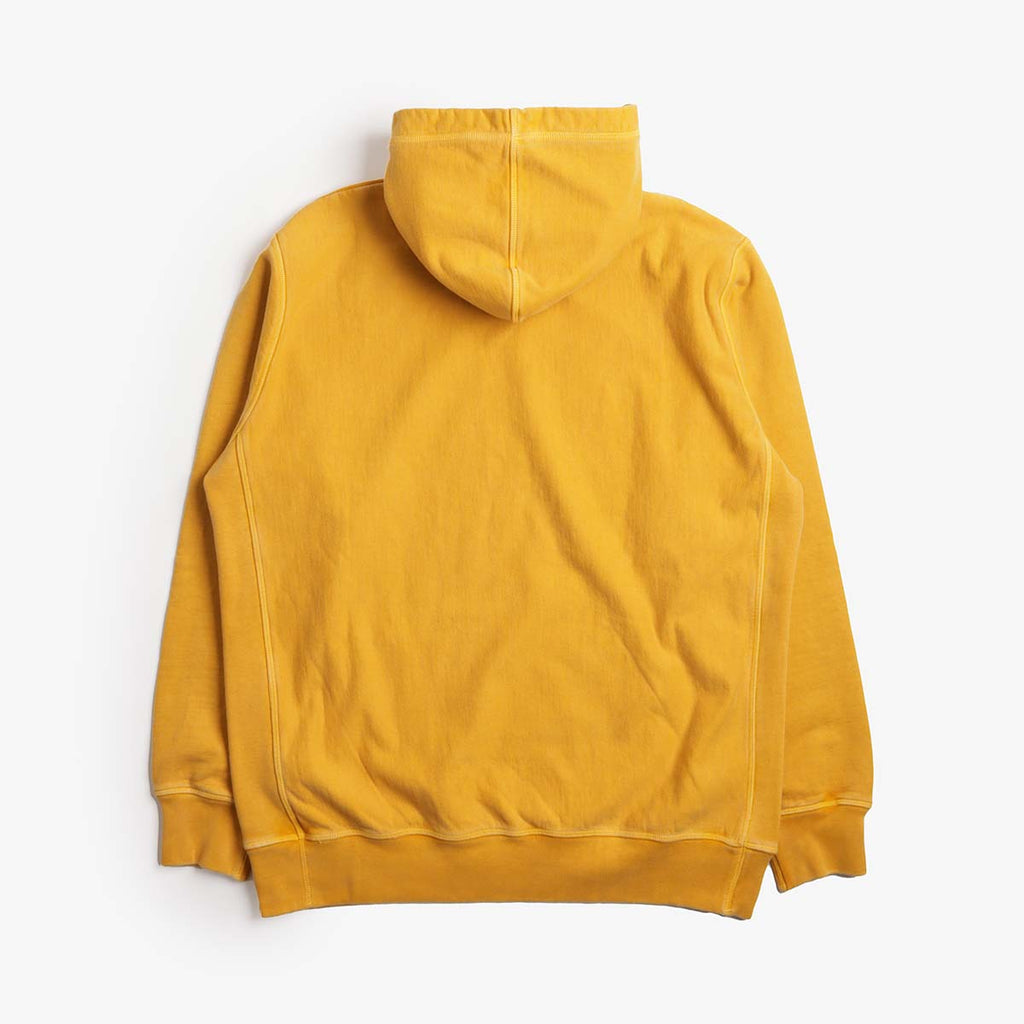 Good Measure M-20 Heavyweight Hooded Sweatshirt, Mellow Yellow, Detail Shot 4