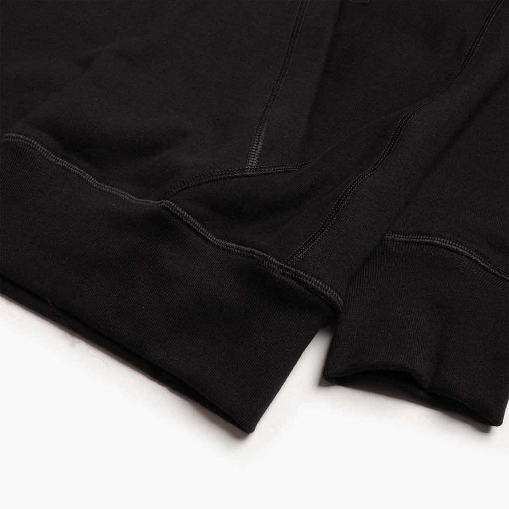 Good Measure M-20 Heavyweight Hooded Sweatshirt, Black, Detail Shot 3