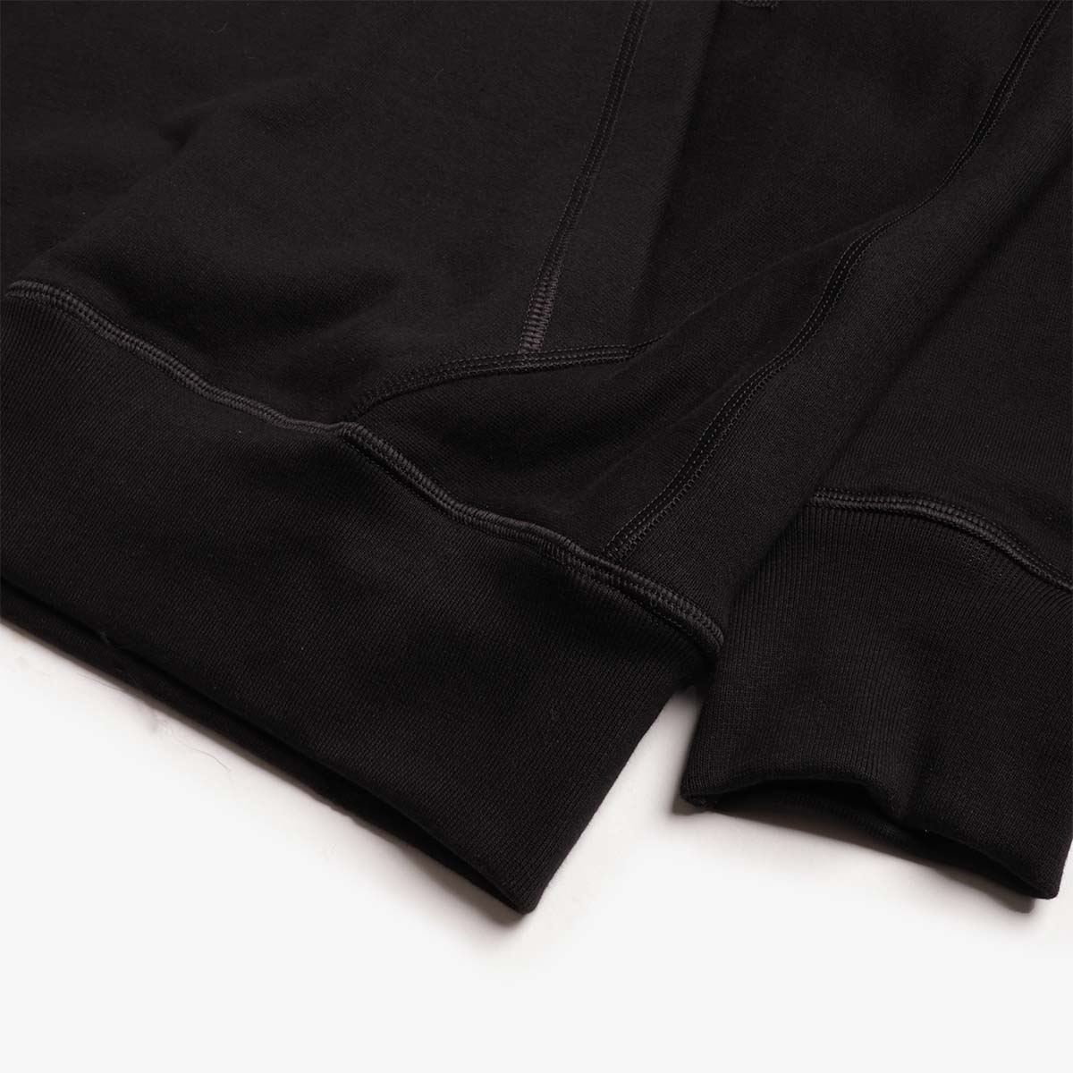 Good Measure M-20 Heavyweight Hooded Sweatshirt, Black, Detail Shot 3