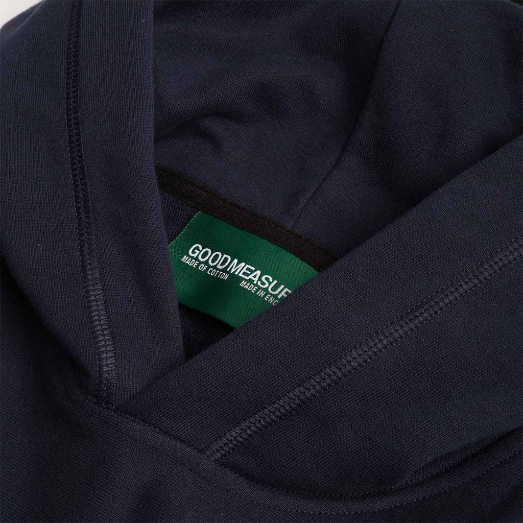 Good Measure M-20 Heavyweight Hooded Sweatshirt, Danish, Detail Shot 3