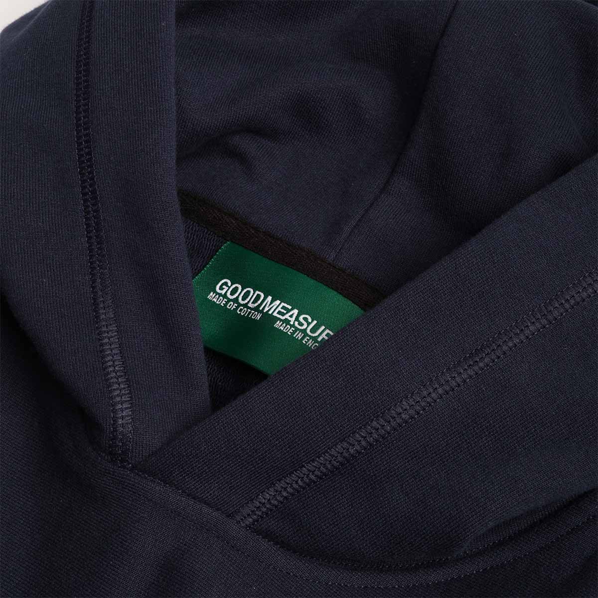 Good Measure M-20 Heavyweight Hooded Sweatshirt, Danish, Detail Shot 3