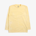 Good Measure M-5 Heavyweight Long Sleeve T-shirt, Limoncello, Detail Shot 1