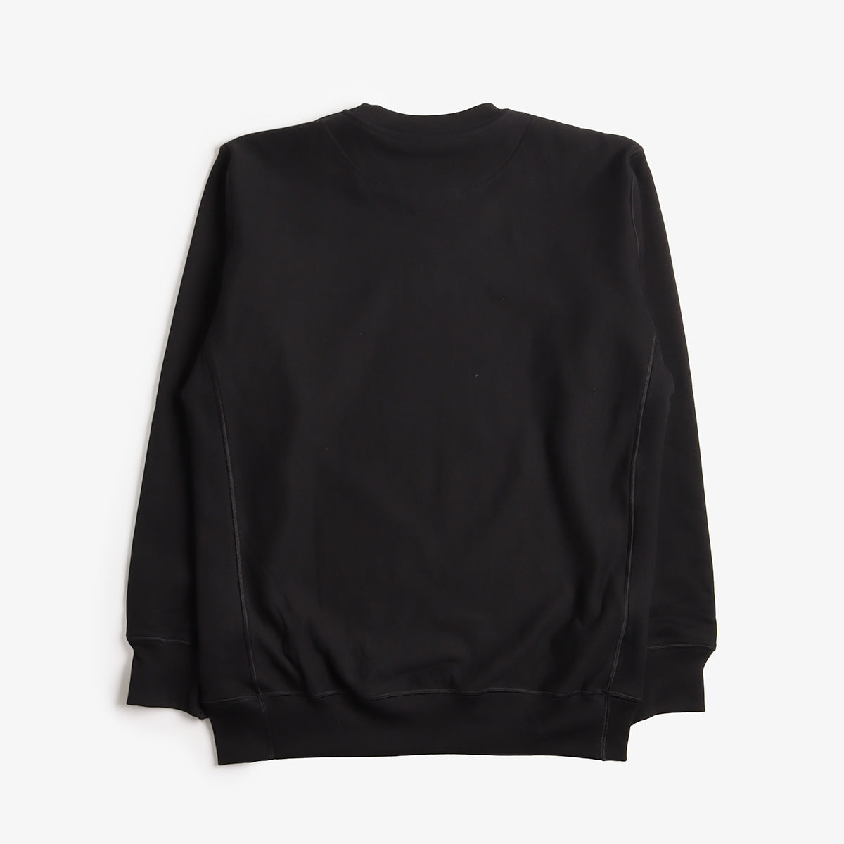 Good Measure M-21 Heavyweight Crew Neck Sweatshirt, Black, Detail Shot 2