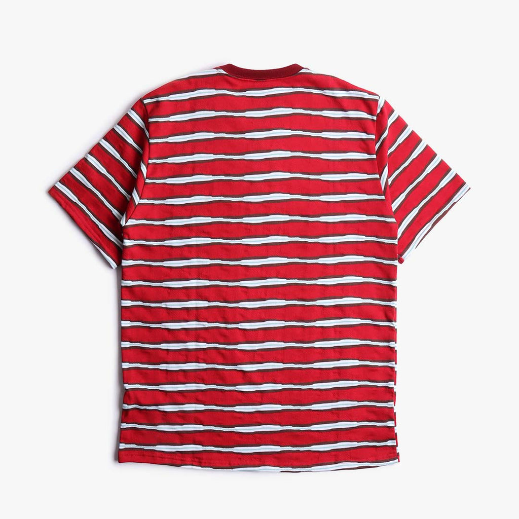 Good Measure M-4 Dead Stock Vintage Surf Tee, Red White, Detail Shot 3