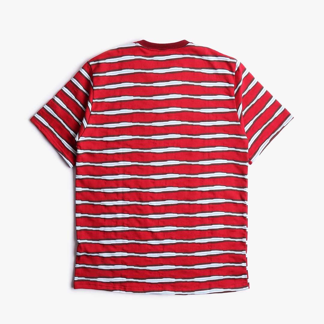 Good Measure M-4 Dead Stock Vintage Surf Tee, Red White, Detail Shot 3