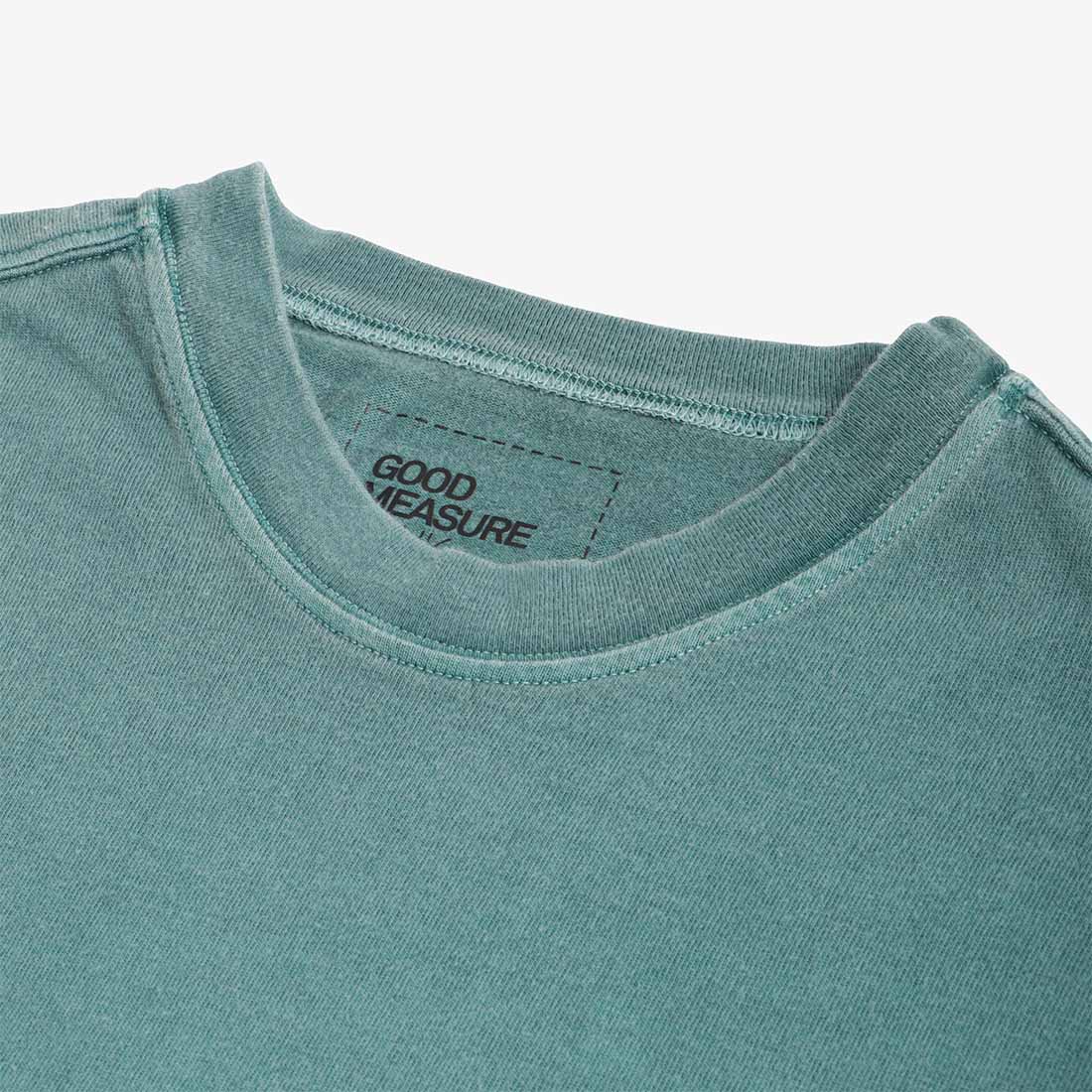 Good Measure M-4 Heavyweight T-Shirt, Theresa Green, Detail Shot 2