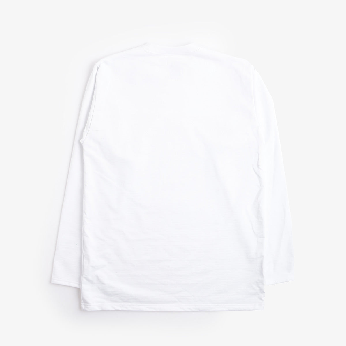 Good Measure M-5 Heavyweight Long Sleeve T-Shirt, White, Detail Shot 3