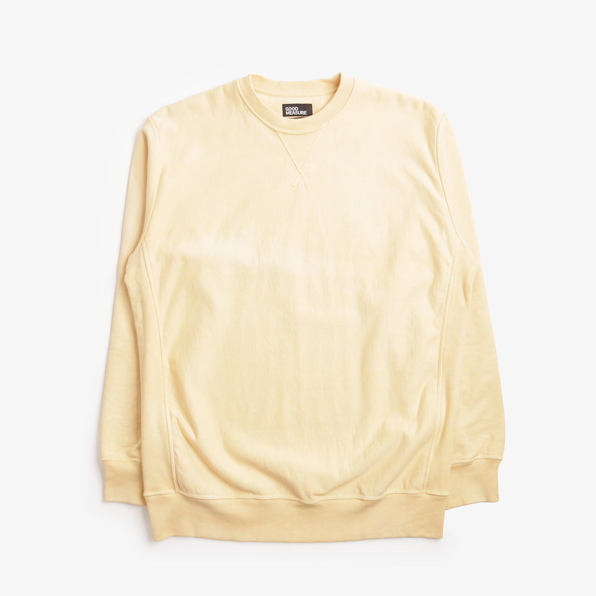 Good Measure M-21 Mango Tango Hand Dyed Crew Neck Sweat
