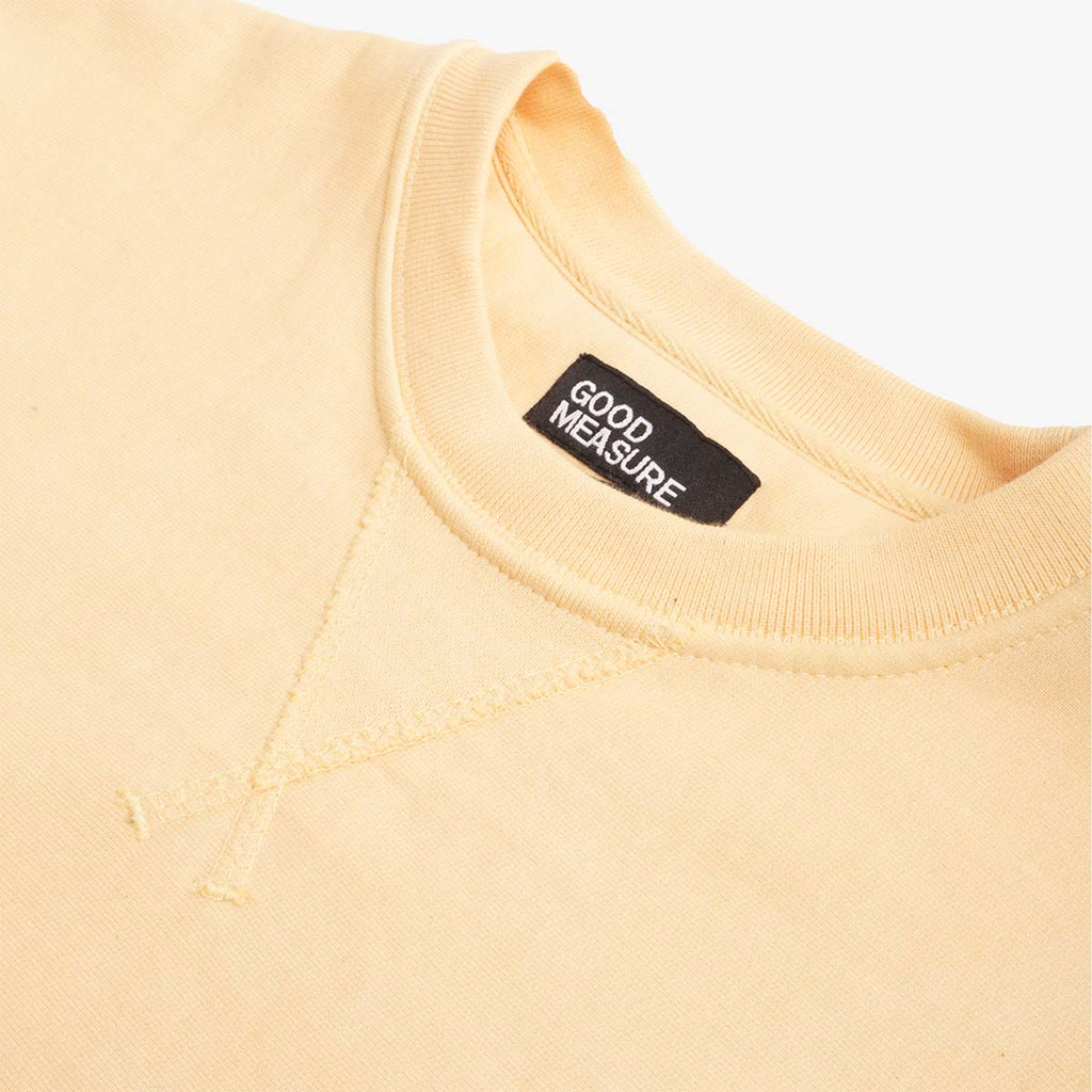 Good Measure M-21 Mango Tango Hand Dyed Crew Neck Sweat