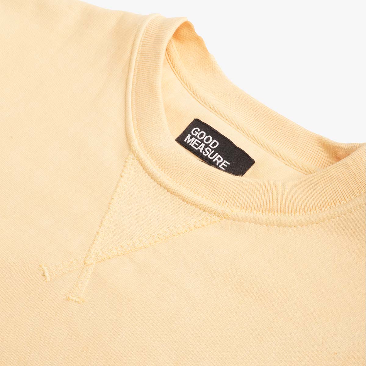 Good Measure M-21 Mango Tango Hand Dyed Crew Neck Sweat