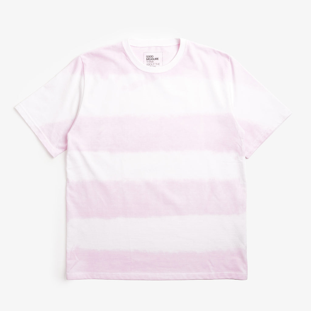 Good Measure Pink Cadillac Dyed Stripe T-Shirt