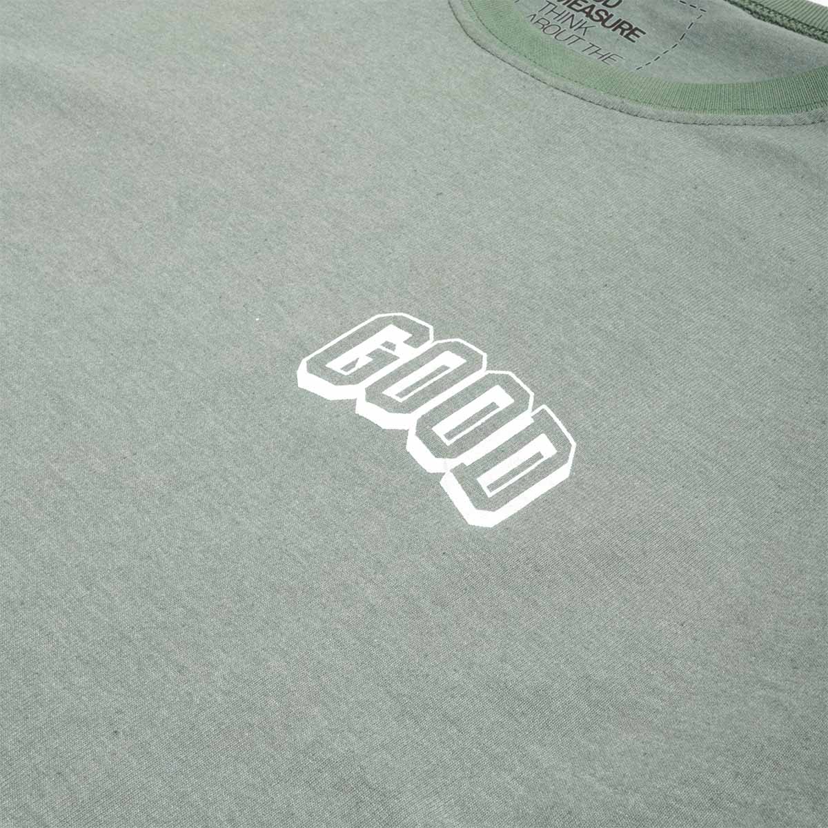 Good Measure "Riz" Logo T-Shirt in Junglist Green