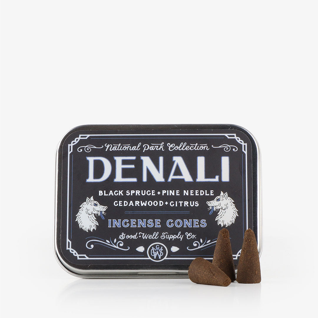 Good & Well Denali National Park Incense, Denali, Detail Shot 2