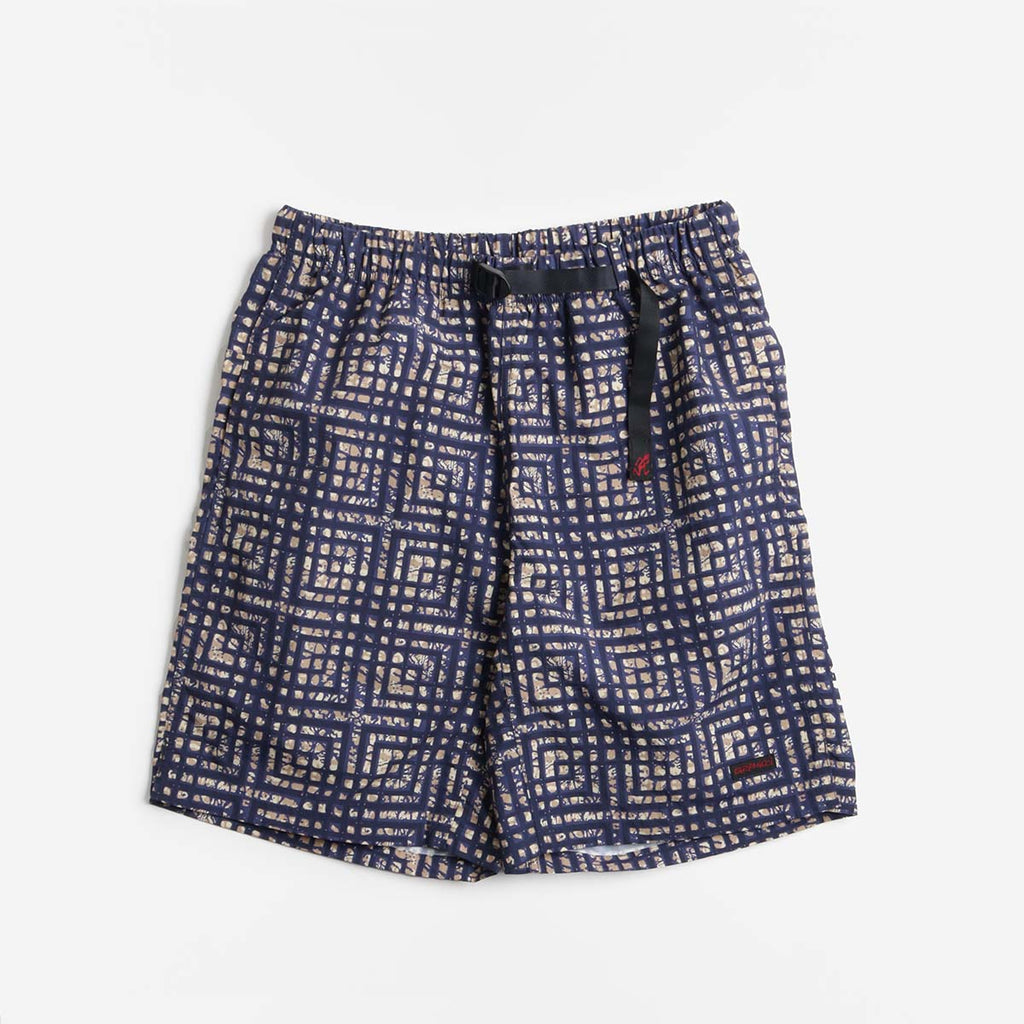 Gramicci Nylon Packable G-Shorts, Batik Navy, Detail Shot 1