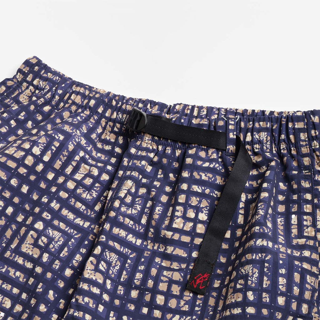 Gramicci Nylon Packable G-Shorts, Batik Navy, Detail Shot 2