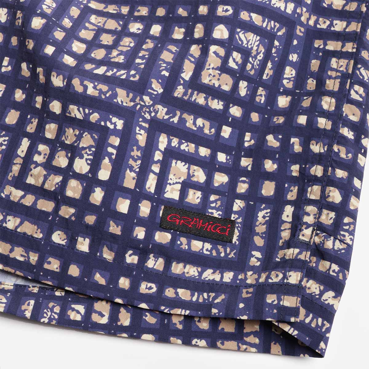 Gramicci Nylon Packable G-Shorts, Batik Navy, Detail Shot 3