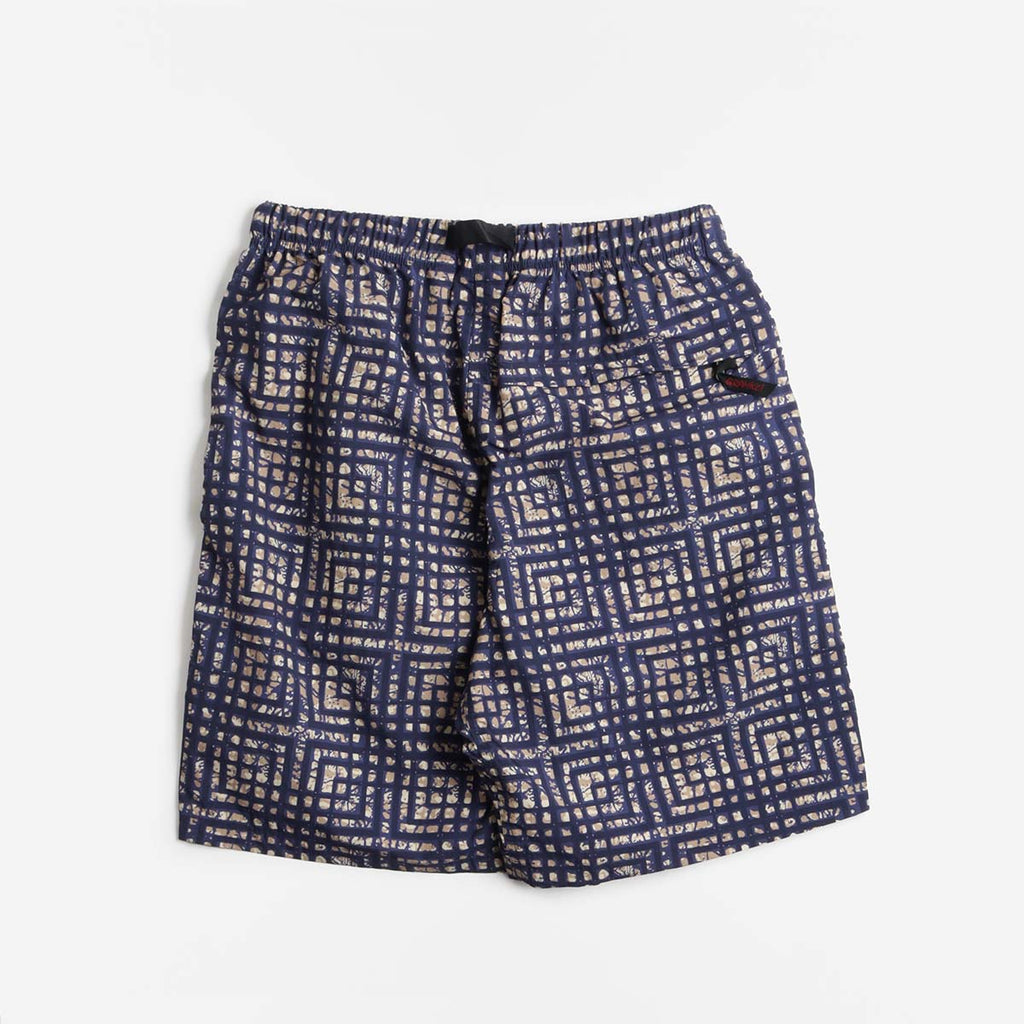 Gramicci Nylon Packable G-Shorts, Batik Navy, Detail Shot 4