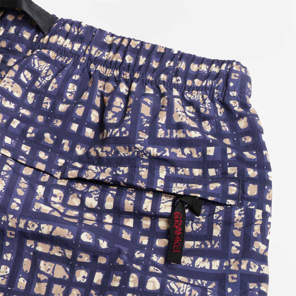 Gramicci Nylon Packable G-Shorts, Batik Navy, Detail Shot 5