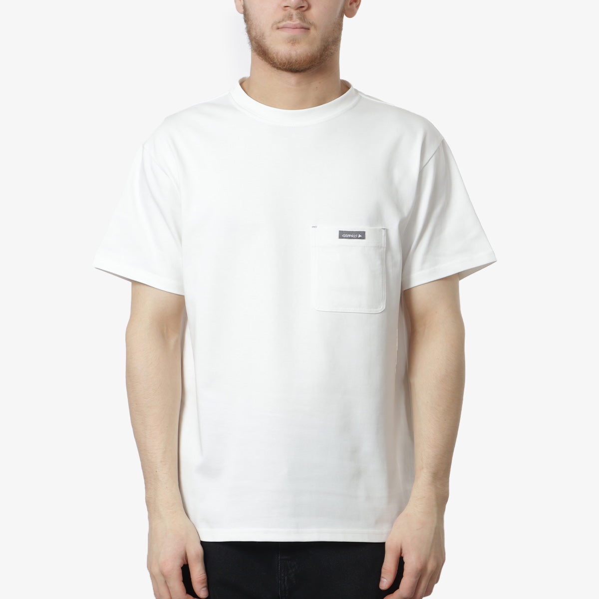 Gramicci x And Wander Backprint T-Shirt, White, Detail Shot 1