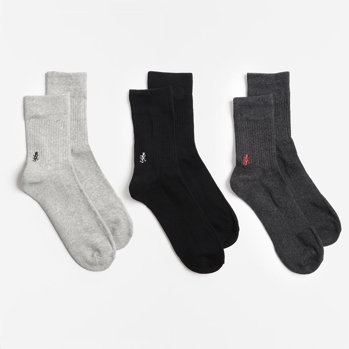 Gramicci Basic Crew Socks, Multi, Detail Shot 2