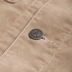 thumbnail Gramicci Corduroy Trucker Jacket, Beige, Detail Shot 4