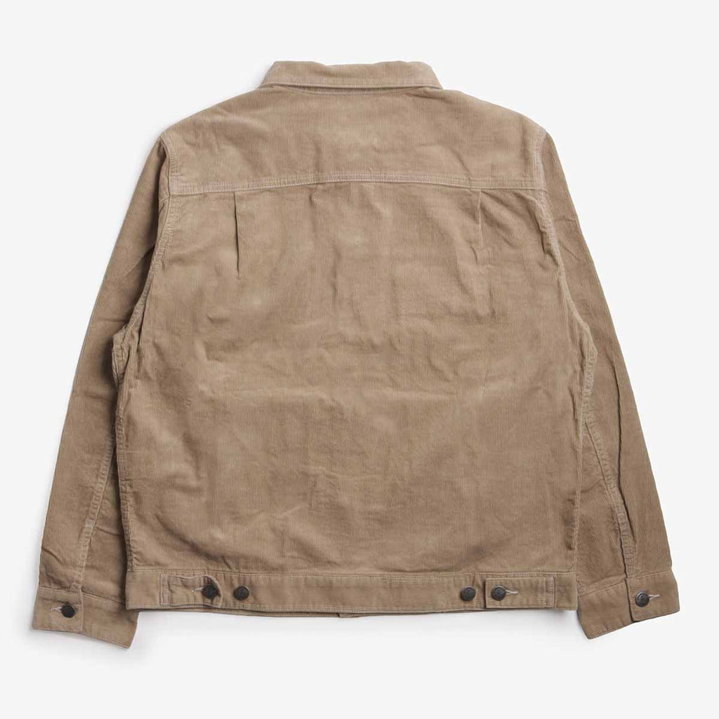 Gramicci Corduroy Trucker Jacket, Beige, Detail Shot 5