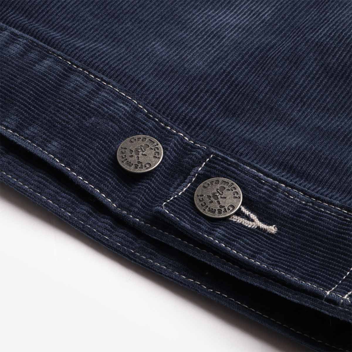 Gramicci Corduroy Trucker Jacket, Navy, Detail Shot 5
