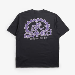thumbnail Gramicci Equipped For Dirt T-Shirt, Black, Detail Shot 2