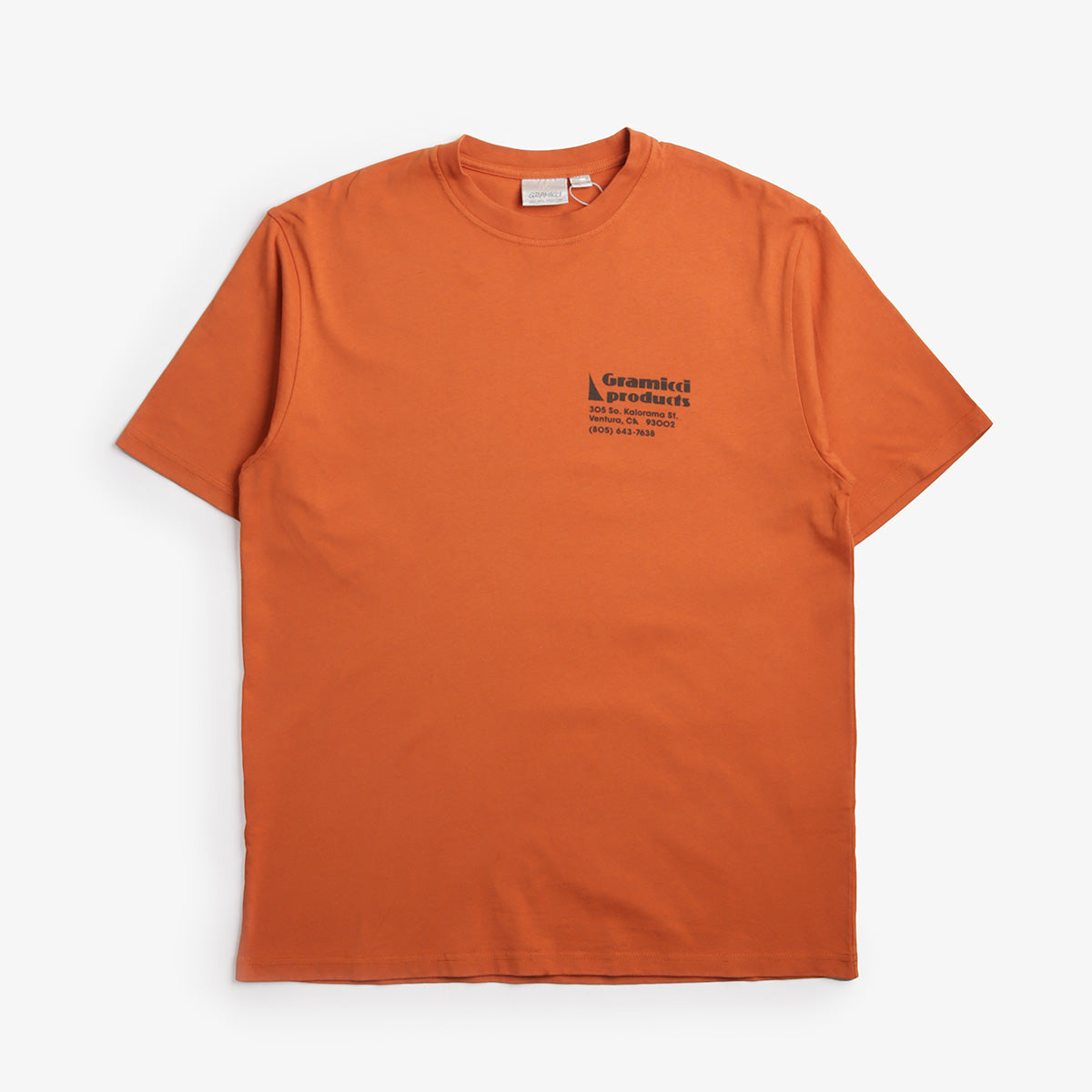 Gramicci G-Sail T-Shirt, Orange, Detail Shot 1