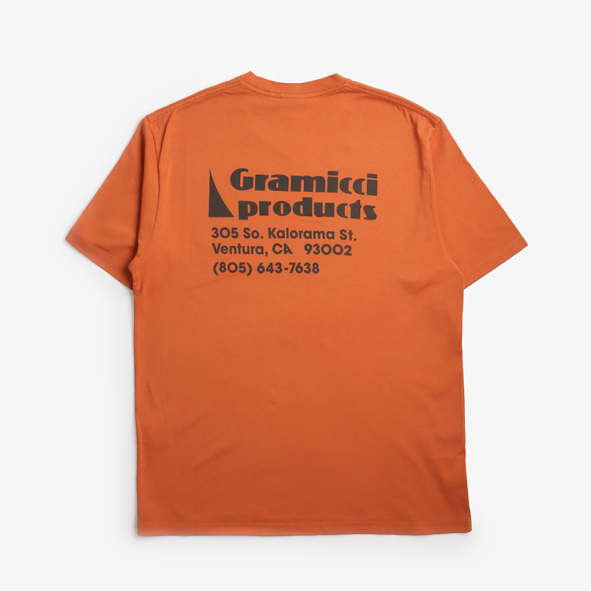 Gramicci G-Sail T-Shirt, Orange, Detail Shot 2