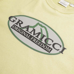 thumbnail Gramicci Half Dome T-Shirt, Lime, Detail Shot 3