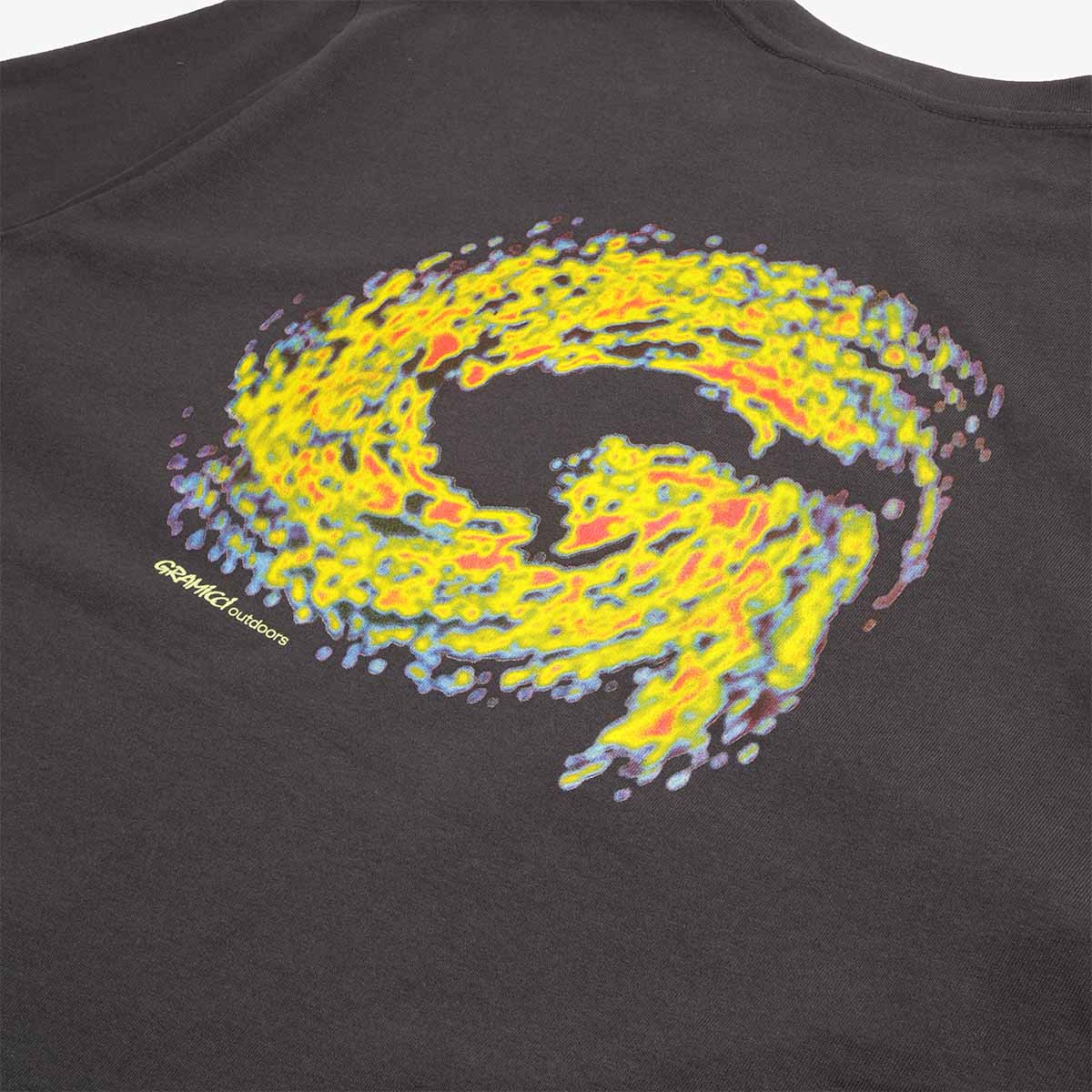Gramicci Hurricane T-Shirt, Vintage Black, Detail Shot 3