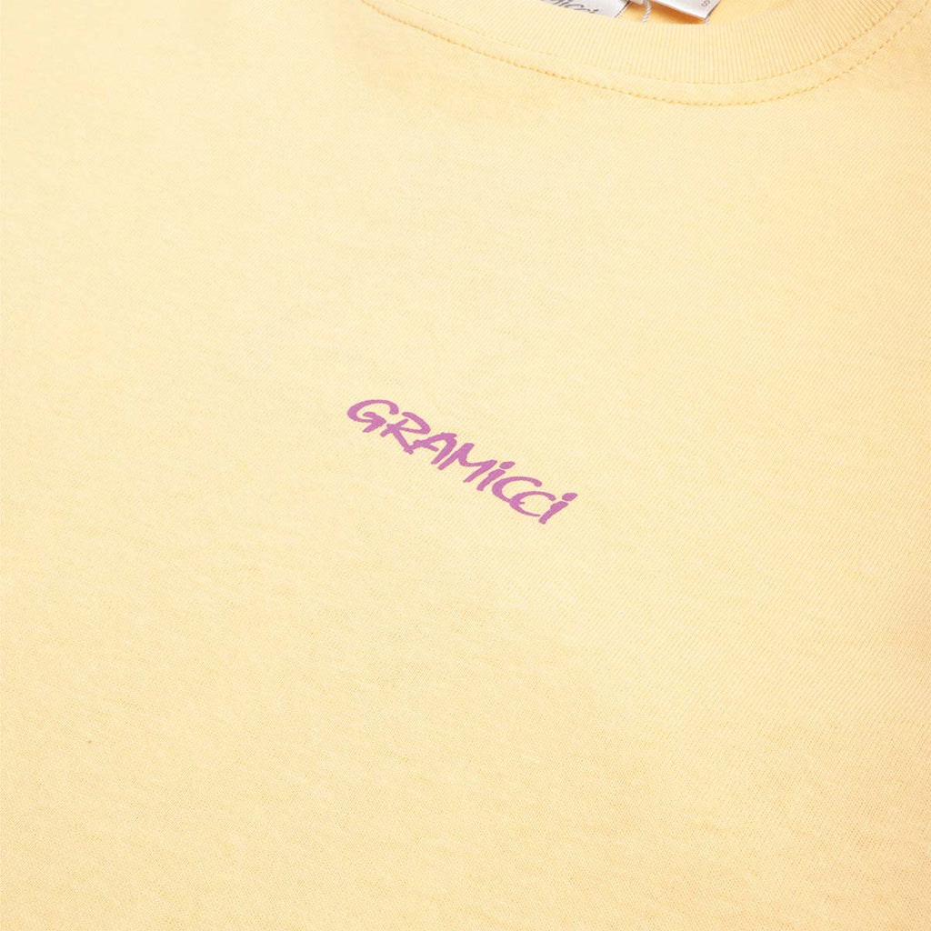 Gramicci Ice Sculpture T-Shirt, Mango, Detail Shot 3