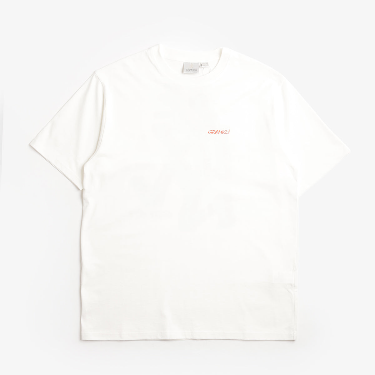 Gramicci Ice Sculpture T-Shirt, White, Detail Shot 1