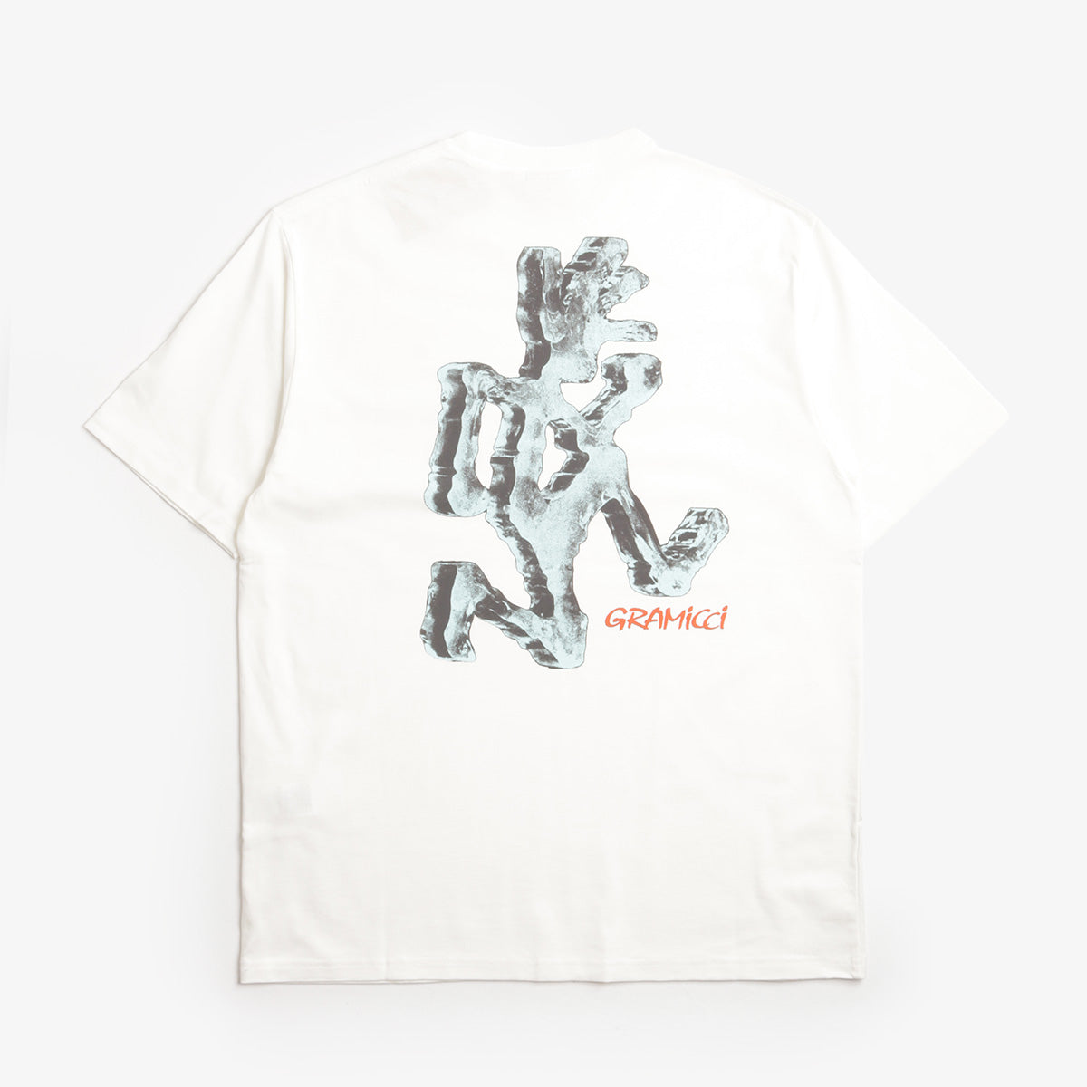 Gramicci Ice Sculpture T-Shirt, White, Detail Shot 2