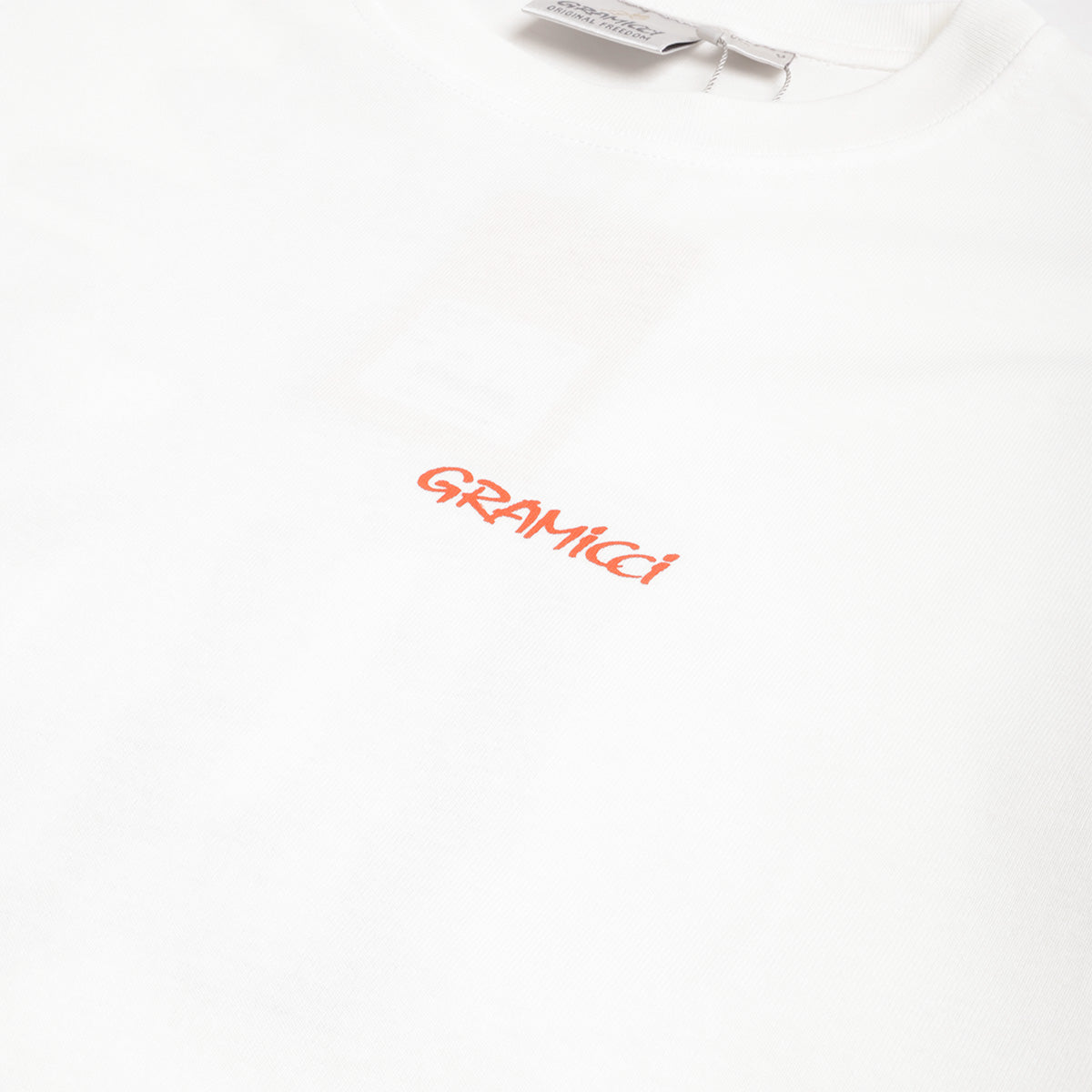 Gramicci Ice Sculpture T-Shirt, White, Detail Shot 3
