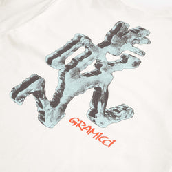 thumbnail Gramicci Ice Sculpture T-Shirt, White, Detail Shot 4