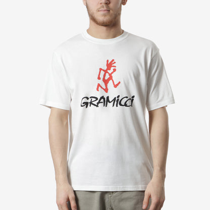 Gramicci Logo T-Shirt, White, Detail Shot 1