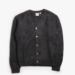 thumbnail Gramicci Mohair Cardigan, Charcoal, Detail Shot 1