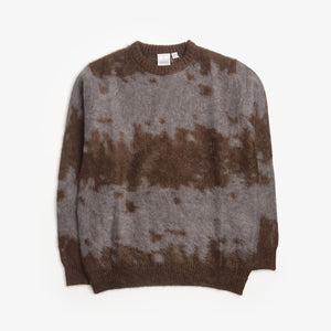 Gramicci Mohair Splatter Sweater - Grey