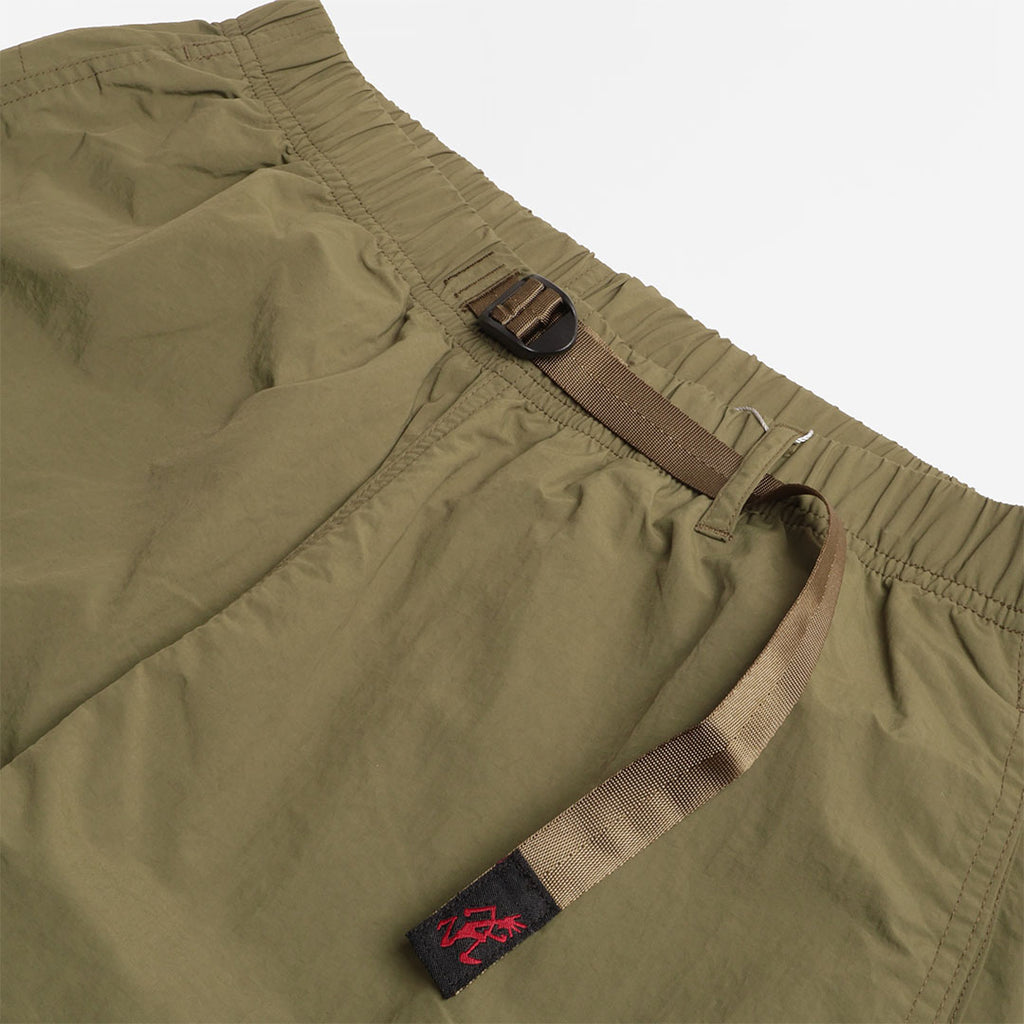 Gramicci Nylon Packable G-Shorts, Olive, Detail Shot 2