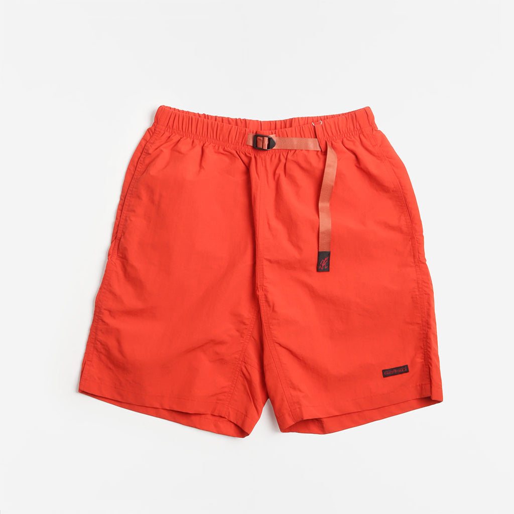 Gramicci Nylon Packable G-Shorts, Burnt Orange, Detail Shot 1