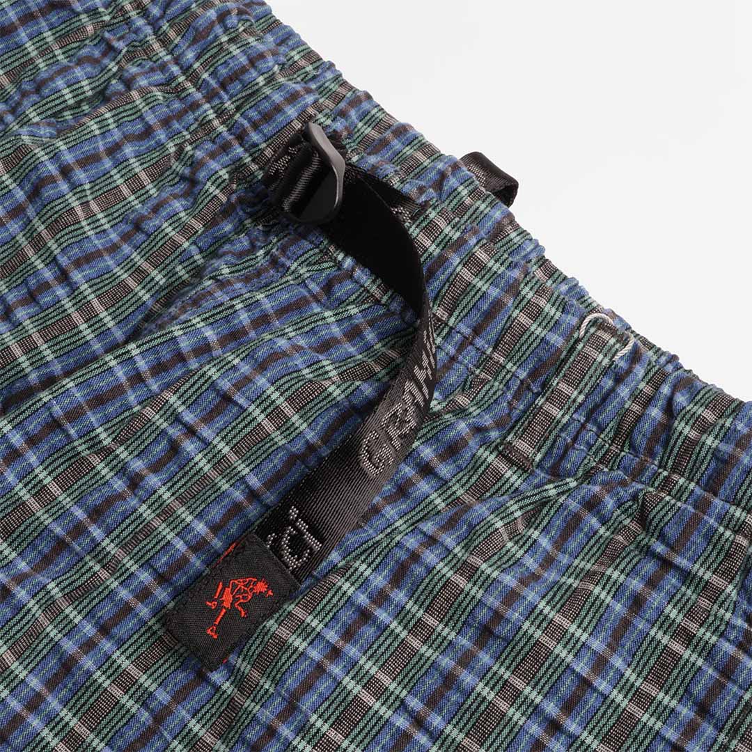 main Gramicci O.G. Seersucker G-Shorts, Multi Stripe Plaid, Detail Shot 2