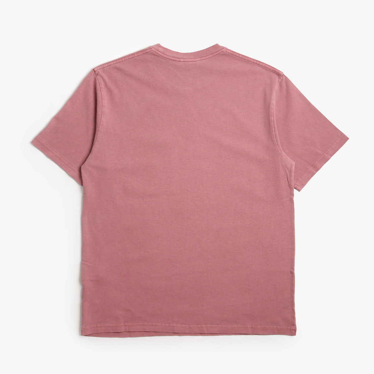 Gramicci One Point Pigment Dyed T-Shirt, Red Pigment, Detail Shot 2