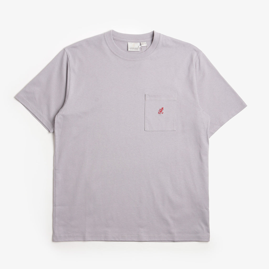 Gramicci One Point T-Shirt, Lavender, Detail Shot 1
